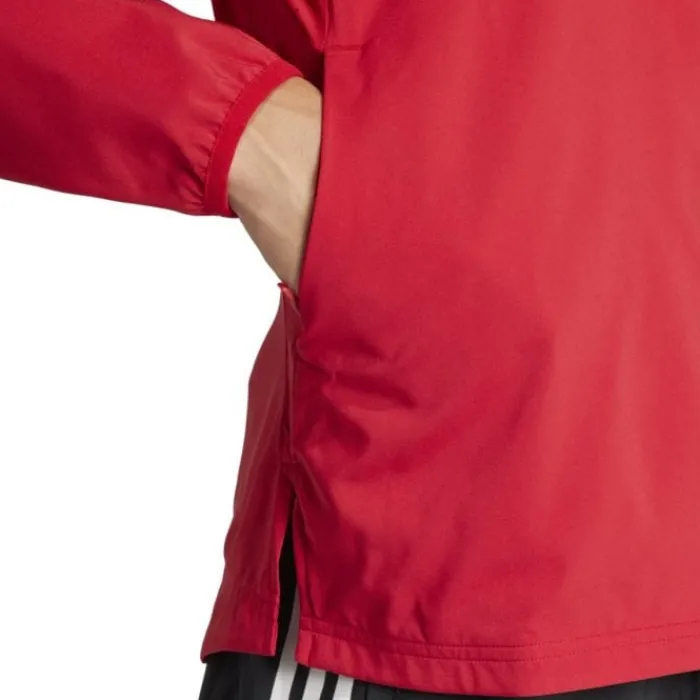 adidas Veste Running^Adizero E Jacket Rouge