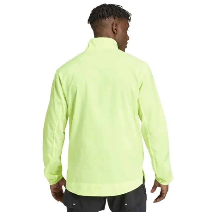 adidas Veste Running^Adizero E Jacket Jaune