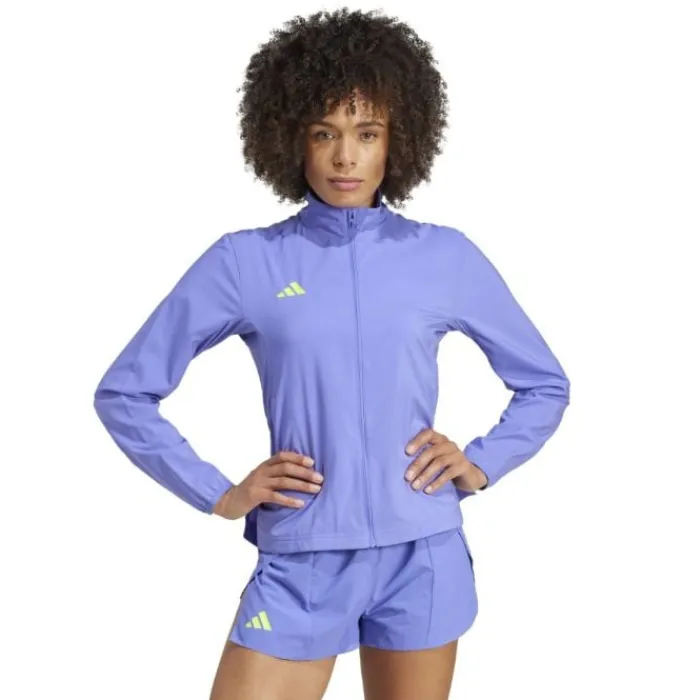 adidas Veste Running^Adizero E Jacket Mauve