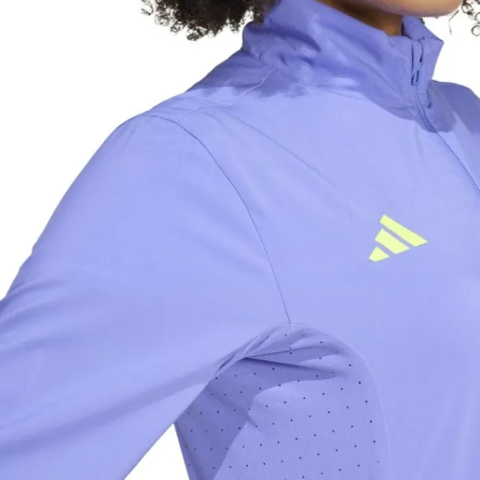 adidas Veste Running^Adizero E Jacket Mauve