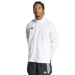 adidas Veste Running^Adizero E Jacket Blanc