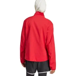 adidas Veste Running^Adizero E Jacket Rouge