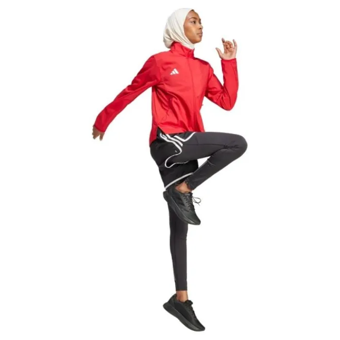 adidas Veste Running^Adizero E Jacket Rouge