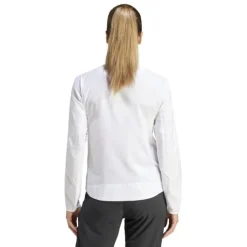 adidas Veste Running^Adizero E Jacket Blanc