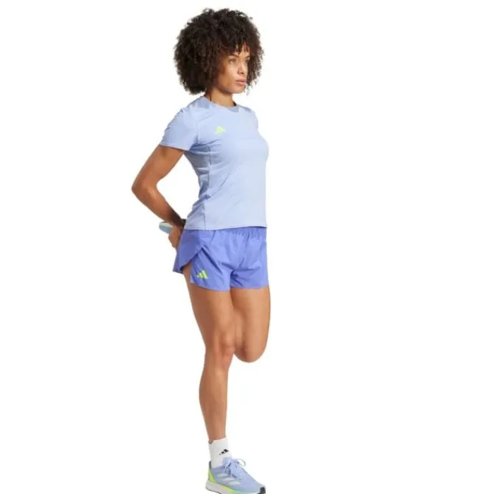 adidas Short Running^Adizero E Split Shorts Mauve