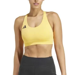 adidas Brassière De Sport^Adizero Medium-Support Bra Jaune