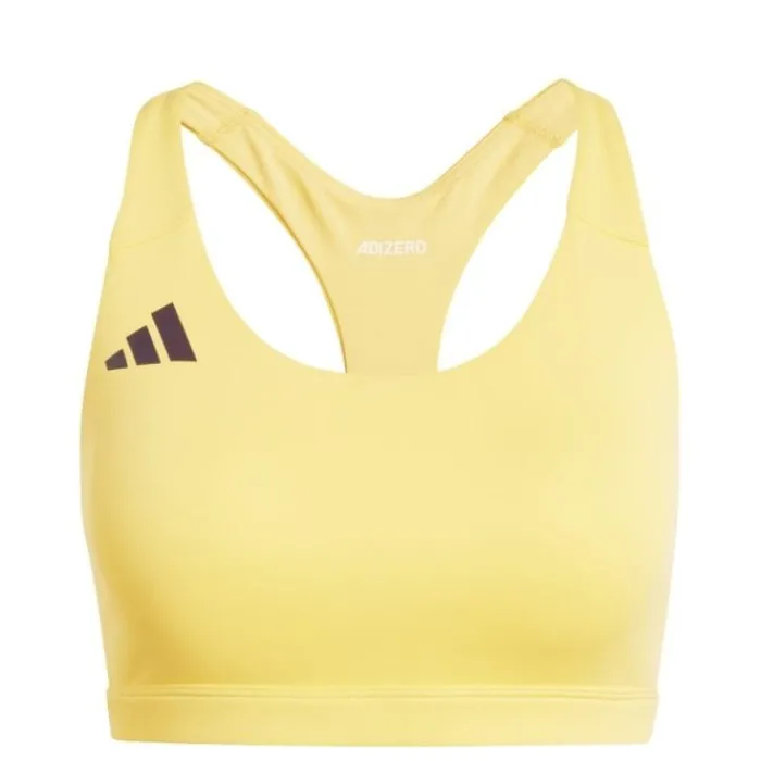 adidas Brassière De Sport^Adizero Medium-Support Bra Jaune