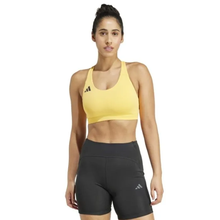 adidas Brassière De Sport^Adizero Medium-Support Bra Jaune