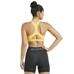 adidas Brassière De Sport^Adizero Medium-Support Bra Jaune