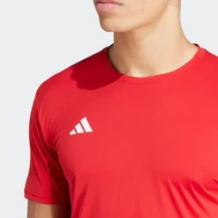 adidas T-shirt Et Manches Longues Running^Adizero Running T-shirt Rouge