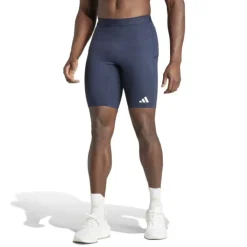 adidas Short Running^Adizero Short Tight Bleu