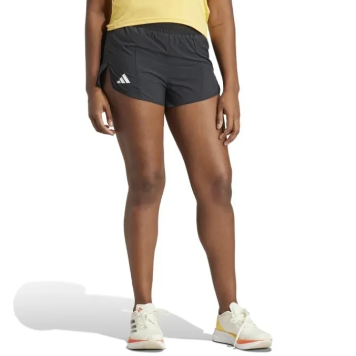 adidas Short Running^Adizero Shorts Noir