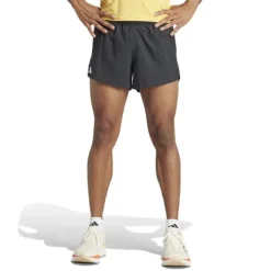 adidas Short Running^Adizero Shorts Noir