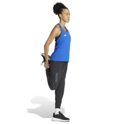 adidas T-shirt Et Manches Longues Running^Adizero Tank Bleu