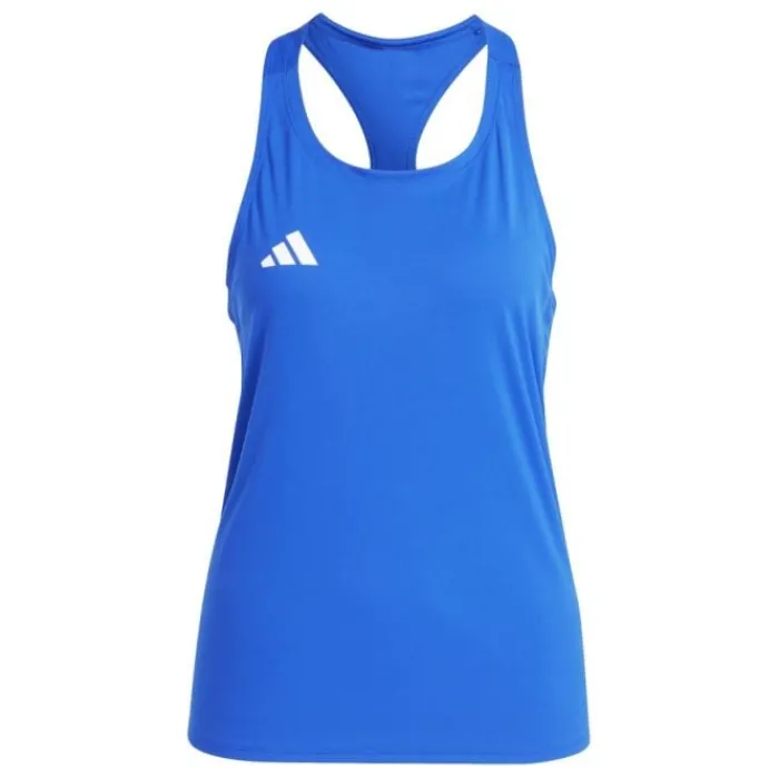 adidas T-shirt Et Manches Longues Running^Adizero Tank Bleu