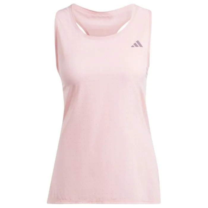 adidas T-shirt Et Manches Longues Running^Adizero Tank Rose