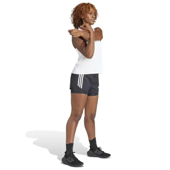 adidas T-shirt Et Manches Longues Running^Adizero Tank Blanc