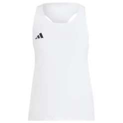 adidas T-shirt Et Manches Longues Running^Adizero Tank Blanc