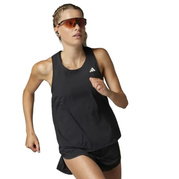 adidas T-shirt Et Manches Longues Running^Adizero Tank Noir