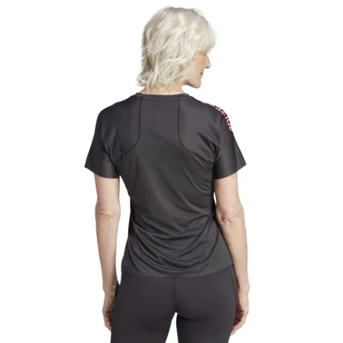 adidas T-shirt Et Manches Longues Running^Adizero Tee Noir