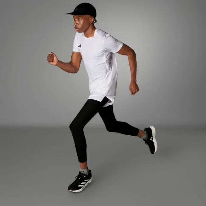 adidas T-shirt Et Manches Longues Running^Adizero T-shirt Blanc