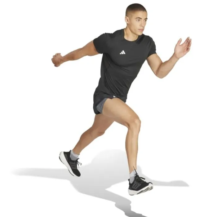 adidas T-shirt Et Manches Longues Running^Adizero T-shirt Noir