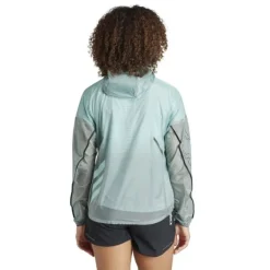 adidas Veste Running^Agr Pro Ww Jacket Bleu