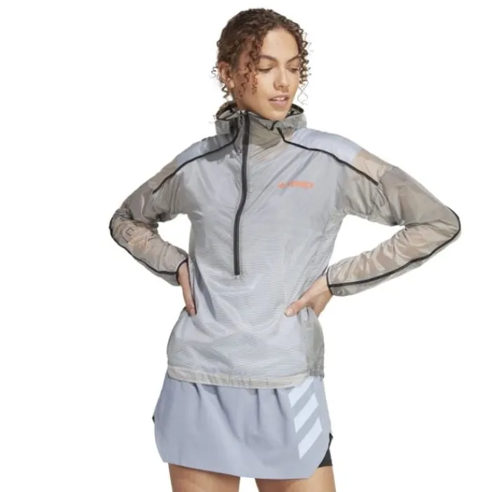 adidas Veste Running^AGR Pro WW Jacket Gris