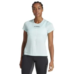 adidas T-shirt Et Manches Longues Running^AGR Shirt Bleu