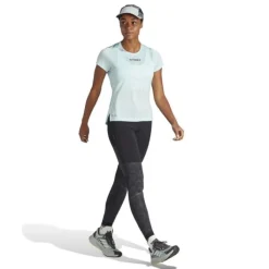 adidas T-shirt Et Manches Longues Running^AGR Shirt Bleu