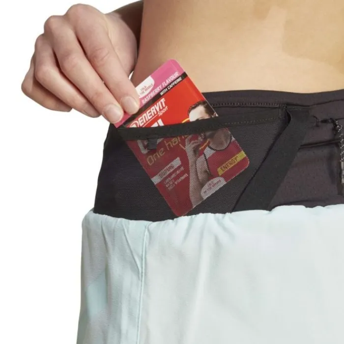 adidas Short Running^Agr Shorts Bleu