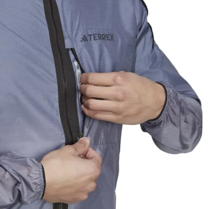 adidas Veste Running^AGR WW Jacket Bleu