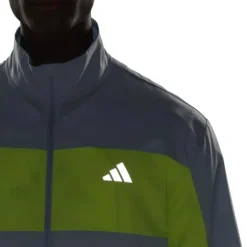 adidas Veste Running^Btn Jacket Bleu