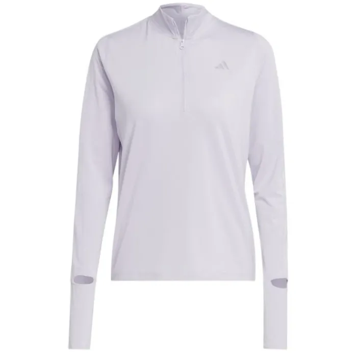 adidas Veste Running^Fast 1/2 Zip Mauve