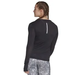 adidas T-shirt Et Manches Longues Running^Fast Long Sleeve Noir