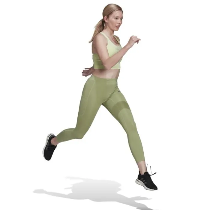 adidas Collant Et Pantalon Running^Fastlmp 7/8 Tights Vert