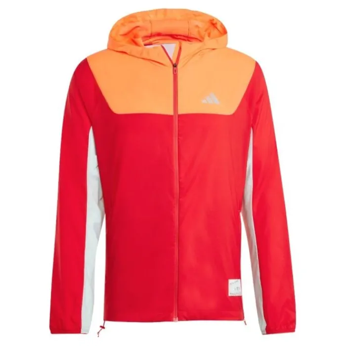 adidas Veste Running^NYC Jacket Rouge