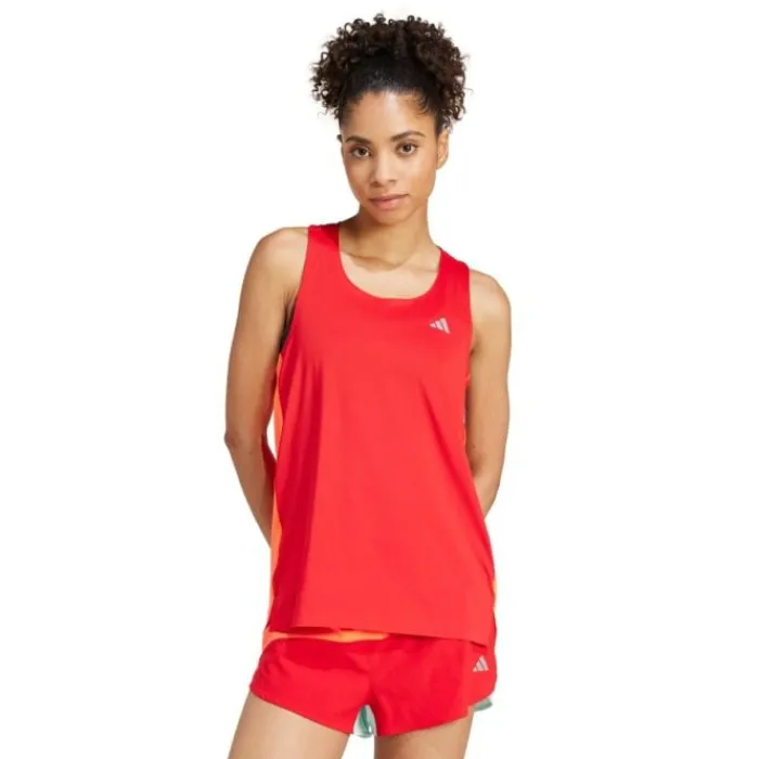adidas T-shirt Et Manches Longues Running^NYC Singlet Rouge
