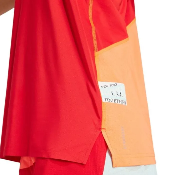 adidas T-shirt Et Manches Longues Running^NYC Singlet Rouge