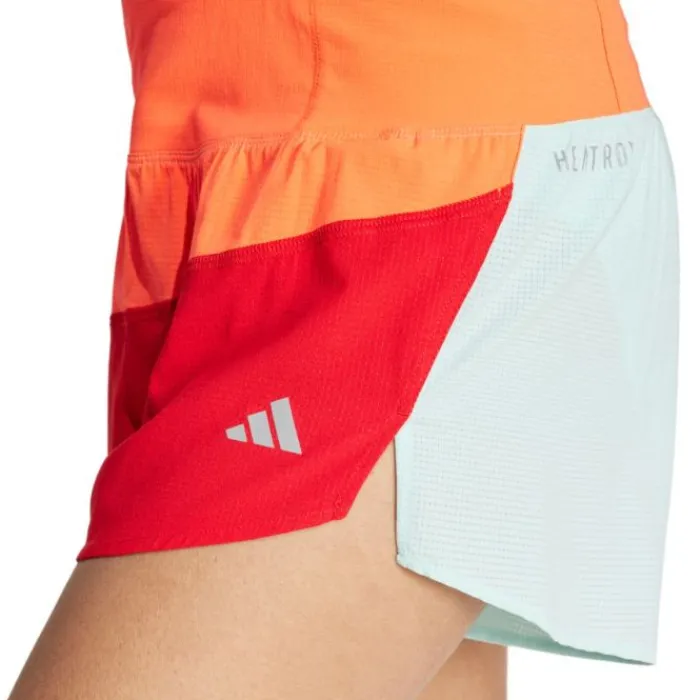 adidas Short Running^NYC Spplit Shorts Rouge