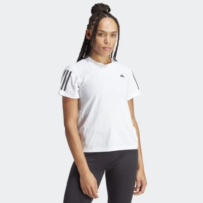 adidas T-shirt Et Manches Longues Running^OTR T-shirt Blanc