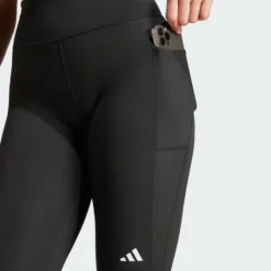 adidas Collant Et Pantalon Running^Own The run 1/1 Long Tights Noir