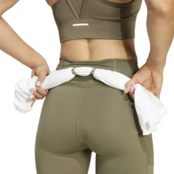 adidas Collant Et Pantalon Running^Own The run 1/1 Long Tights Blanc