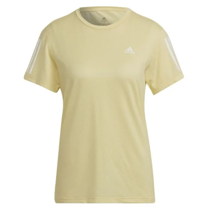 adidas T-shirt Et Manches Longues Running^Own The Run Cooler Tee Jaune