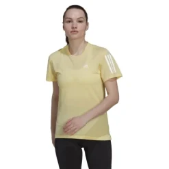 adidas T-shirt Et Manches Longues Running^Own The Run Cooler Tee Jaune