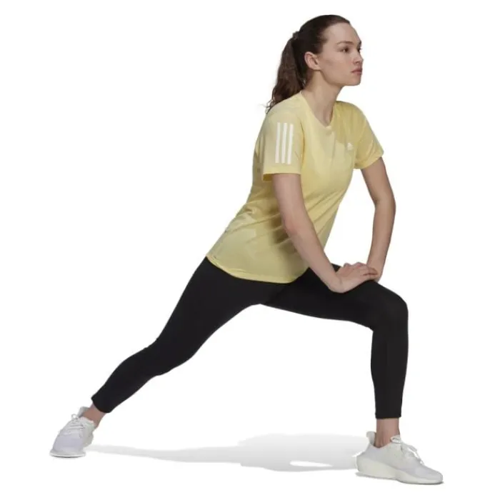 adidas T-shirt Et Manches Longues Running^Own The Run Cooler Tee Jaune