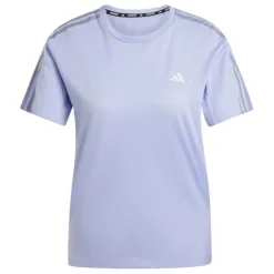 adidas T-shirt Et Manches Longues Running^Own The Run E 3-Stripes T-shirt Bleu