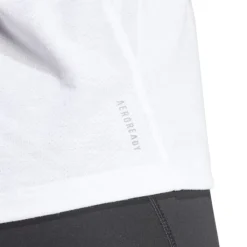 adidas T-shirt Et Manches Longues Running^Own The Run E 3-Stripes T-shirt Blanc