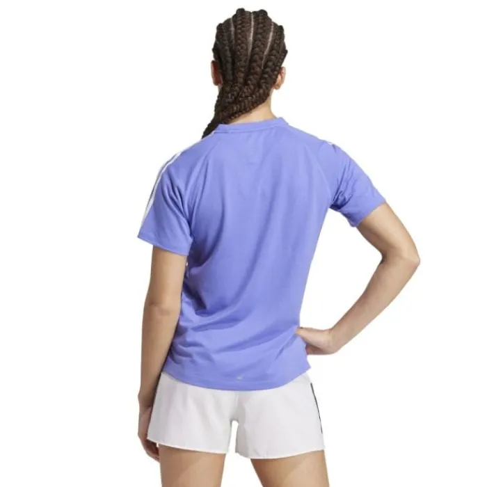 adidas T-shirt Et Manches Longues Running^Own The Run E 3-Stripes T-shirt Mauve