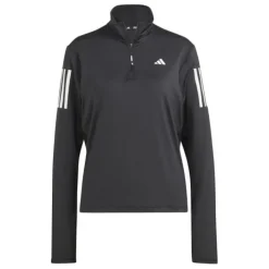 adidas T-shirt Et Manches Longues Running^Own The Run Half-Zip Noir